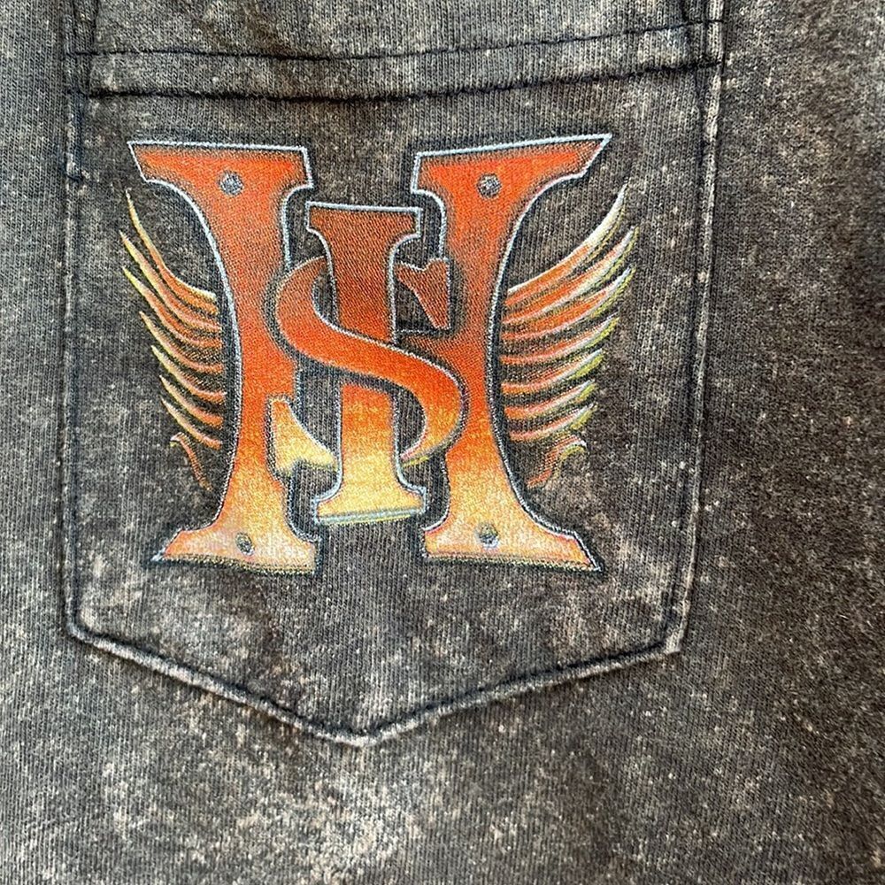 IRONHORSE SALOON 2011 BIKE WEEK GRAPHIC TSHIRT IN BROWN - Picture 5 of 8
